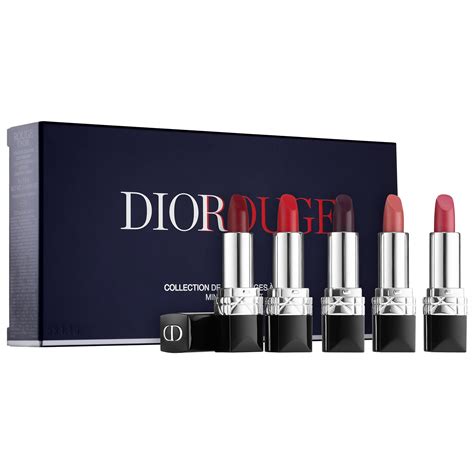 dior rouge mini lipstick set sephora